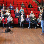 Eerste audities voor buurtbewoners  / first auditions for local residents