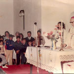 Año 1980 Inauguración de la Parroquia Virgen del Carmen
