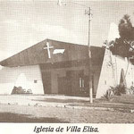 Año 1980; la recién inaugurada Parroquia "Virgen del Carmen"