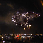 Chinese New Year mit gigantischem Feuerwerk