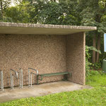 Wanderparkplatz für Fahrräder
