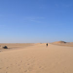 1. Wüstencamp in der Sahara