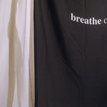 "Breath (Double soft)", 2019, ink jet print on fabric, 200x150 cm, WALKABOUT 3, 2019,  Kunsthalle West, Lana (BZ)