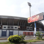 das Stadion in Accra