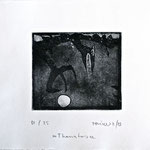 Titel: Thanatos; Serie: 1/25 (19 verbleibend); Technik: Radierung; Datum: November 1988 Format (HxB): 29 x 35 cm