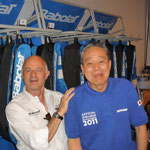 BABOLAT　STRINGER　L.ノゲスとともに