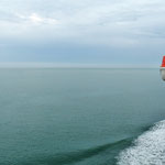 Unterwegs mit dem Schiff nach Dover