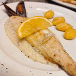 Doradenfilet | Wodkacreme | Kaviar | frittierte Gnocchi