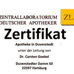 Zertifikate