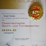 ÖSTA in Gold 2012 mit 72 Jahren