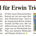 Erfolgsbericht in der Tips 2015