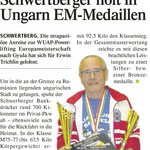Wie immer ein guter Bericht in den Tips.