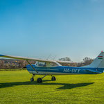 Gesehen in Unterfladnitz Reims-Cessna F150G HA-SVY