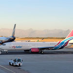 Mit der Boeing von Johannesburg nach Kapstadt