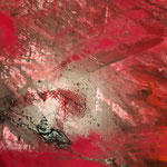 WE in red XXX, 115 cm / 75 cm, Öl und Pigmente auf Leinwand