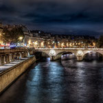 Rio Sena - Paris à noite