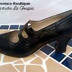Flamenco-Tanzschuh (Herst.: B. Cervera / Modell: BARROCO in Glattleder)
