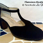 Flamenco-Tanzschuh (Herst.: B. Cervera / Modell: CLÁSICO ESPAÑOL in Wildleder)