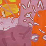 "Unter dem Mikroskop", Gouache auf Papier, 5Cn, 2015/16