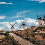 Don Quijote's Windmühlen (Consuegra, La Mancha, Spanien)