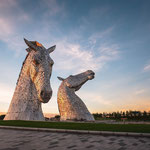 The Kelpies (Falkirk, Schottland)