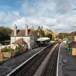 Corf Castle Bahnhof (Corf Castle, Dorset, GB)