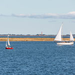 Blick auf die Insel Fehmarn (Heiligenhafen) 
