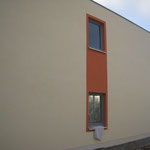 02.01.2011 - Giebelseite (inklusive Putzlappen, mit dem wir die Fenster abwischen)