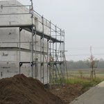 31.10.2010 - Blick auf die Giebelseite