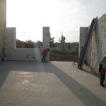 06.10.2010 - Blick von der Haustür durch das Haus
