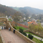 Die Zufahrt zur Burg