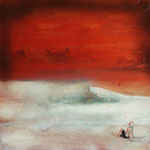 Adoration , 2013 r. , akryl na płótnie 50x50 cm, SPRZEDANY - KOLEKCJA PRYWATNA