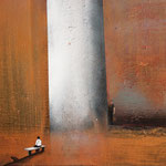 ZŁUDA, , akryl na płótnie 50 x 65 cm, 2013 r., SPRZEDANY - KOLEKCJA PRYWATNA