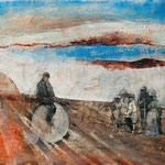 Koło (Next), 2012 r., akryl na płótnie 24 x 32cm, ZAPYTAJ O CENĘ