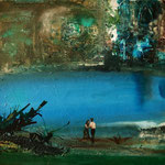 EDEN dzień później, akryl na płótnie 50 x 70cm, 2014 r., ZAPYTAJ O CENĘ