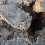 Quartz diamant,ankérite