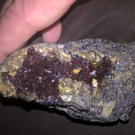 HEMATITE CRYSTALISE ET GALENE ILE D’ ELBE