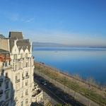 The Woodward Suite vue depuis la chambre - Genève (Suisse) Motor Trip par Restaurant / Bar Le Motor Grill