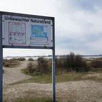 Unbewachter Naturstrand Fehmarnsund - Schilder lesen rettet Leben