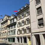 Hauseingang Linsebühlstrasse