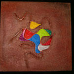 Abstract / Abstraite---2004---12" x 12"---SOLD/VENDU