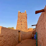 Vieille mosquée de Chinguetti en Mauritanie