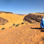 Passe de Tifoujar dans le Sahara mauritanien
