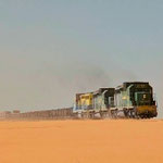 Train minéralier de Mauritanie
