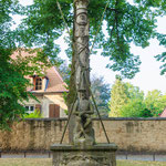 Martersäule an der Johanni-Kirche aus dem 15. Jh.