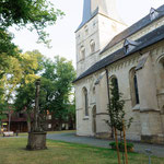 Martersäule an der Johanni-Kirche aus dem 15. Jh.