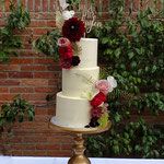Autumn WeddingCake, Cheryll en Vince, Bruidstaart Den Bosch, Weddingcake Den Bosch lokatie Kasteel Maurick te Vught