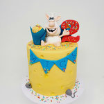 Booba Cake, Mick 2 jaar, Taart Den Bosch