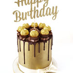 Golden Birthdayboy Cake, Taart Den Bosch