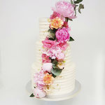 Life of Flowers Weddingcake, Marieke en Dirk, Bruidstaart Den Bosch, Weddingcake Den Bosch